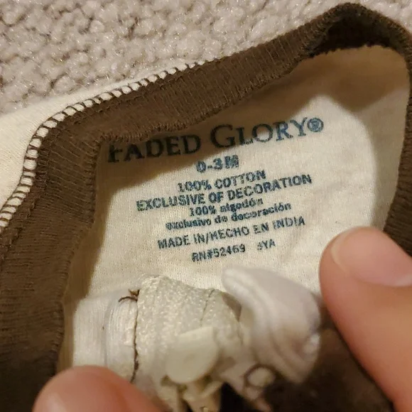 Set of 2 0-3months baby onesies - Picture 4 of 4